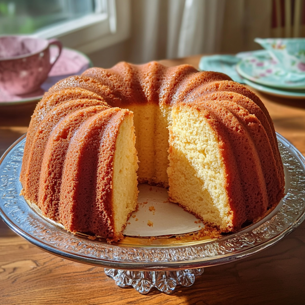 What makes a pound cake different from a regular cake?